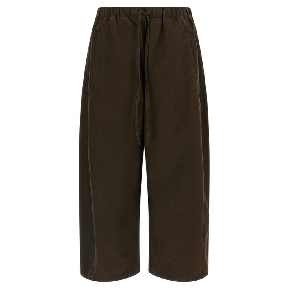 Entire Studios Brown Cotton Casual Women's Pants